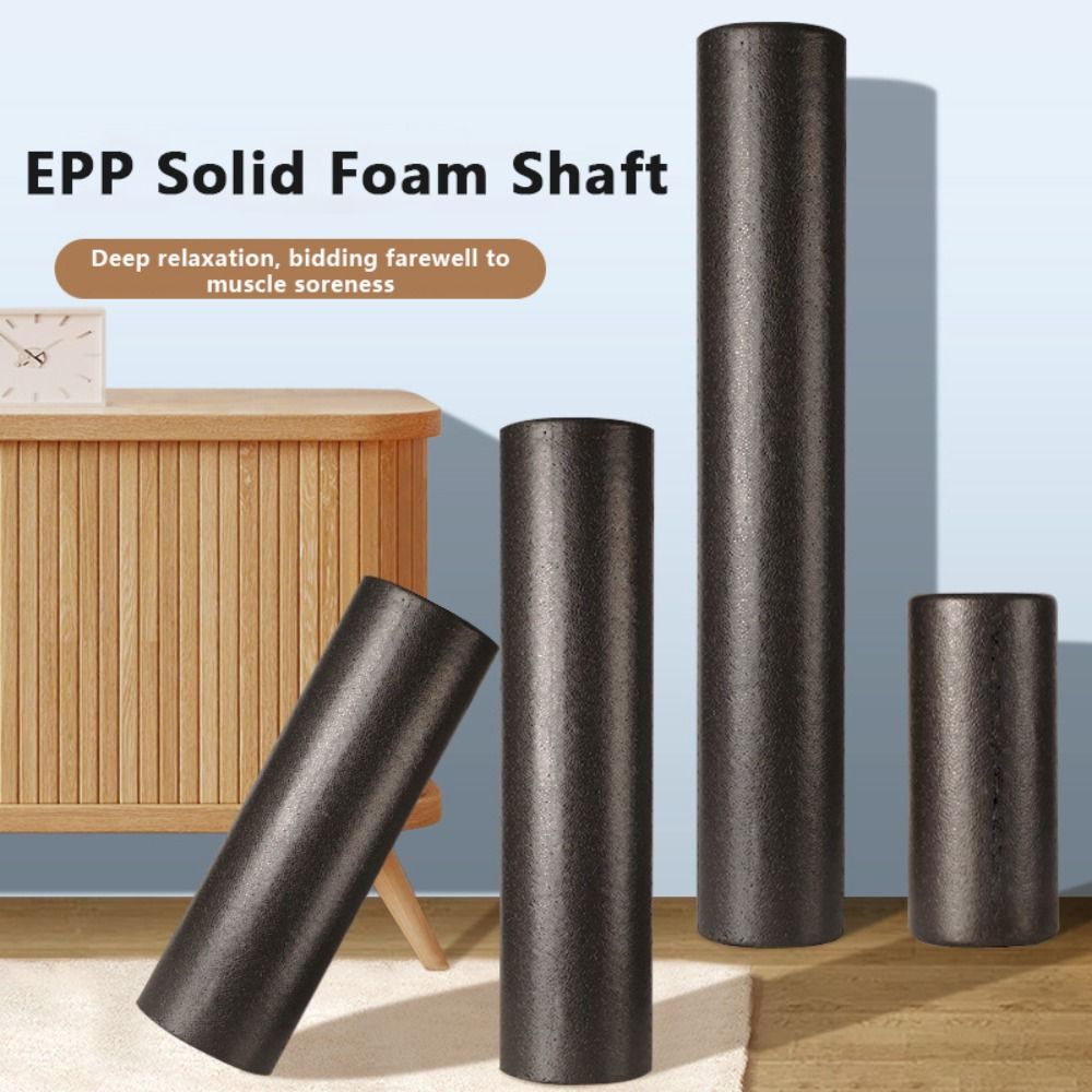 Foam Roller - أسطوانة رغوية بسيطة عالية الكثافة من