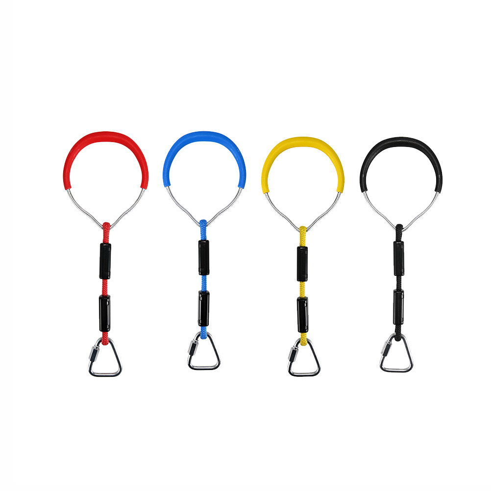 Gymnastics Rings - قطعتان من حلقات الجمباز الملونة للأطفال