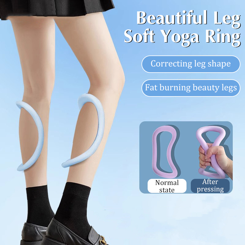 Yoga Fitness Ring - 1 قطعة TPR لينة اللفافة تمتد