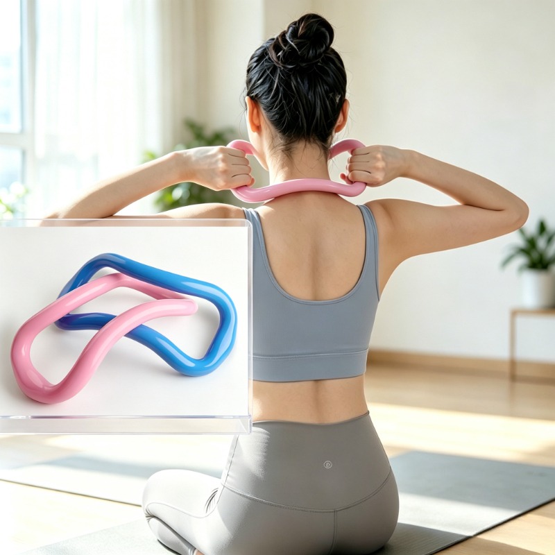 Gymnastics Rings - حلقة يوغا براتي لتمارين تمديد الكتف