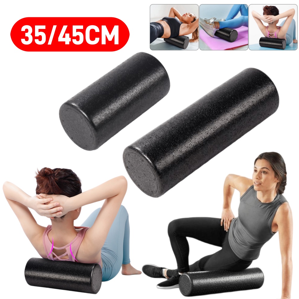 35/45 سم أسطوانة تدليك رياضية  - مراجعة Foam Roller وسعره