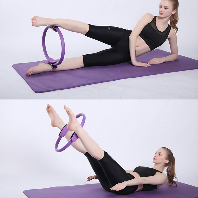 8 قطع بيلاتيس حلقة حلقة مجموعة - مراجعة Yoga Fitness Ring وسعره