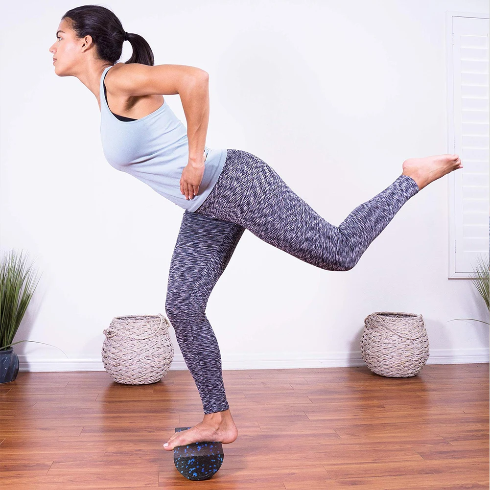 أسطوانة تدليك نصف دائرية لليوغ - مراجعة Foam Roller وسعره