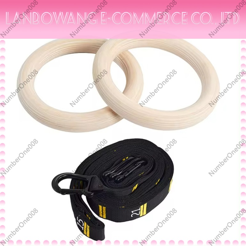حلقات جمباز من خشب البتولا الص - مراجعة Gymnastics Rings وسعره