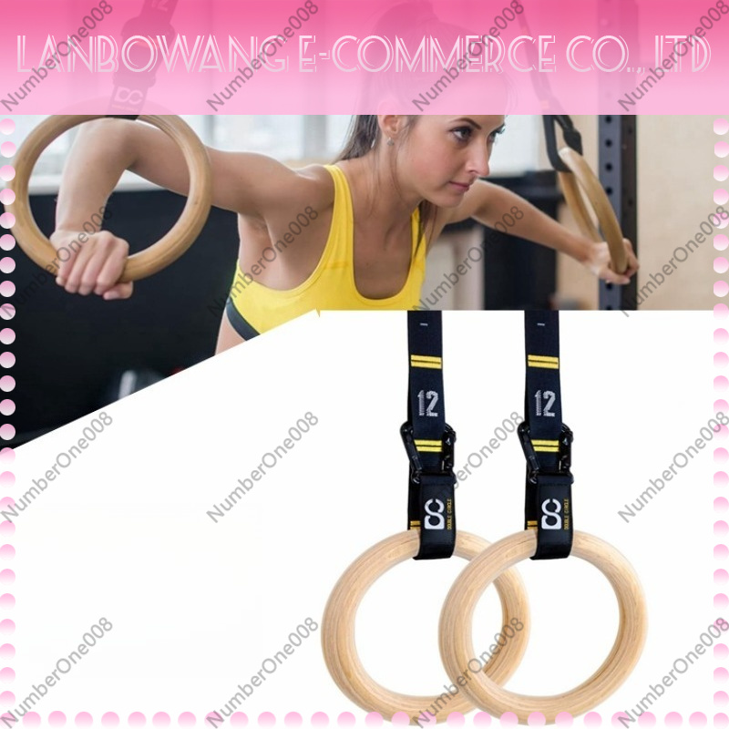 حلقات جمباز من خشب البتولا الص - مراجعة Gymnastics Rings وسعره