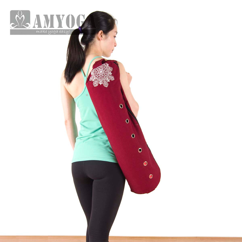 حقيبة يوغا قماشية بحزام كتف وا - مراجعة Yoga In Fitness وسعره