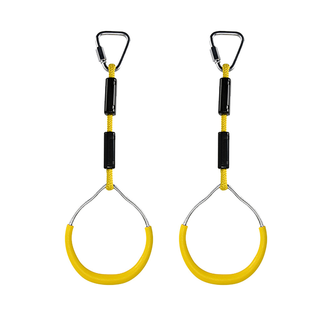 قطعتان من حلقات الجمباز الملون - مراجعة Gymnastics Rings وسعره
