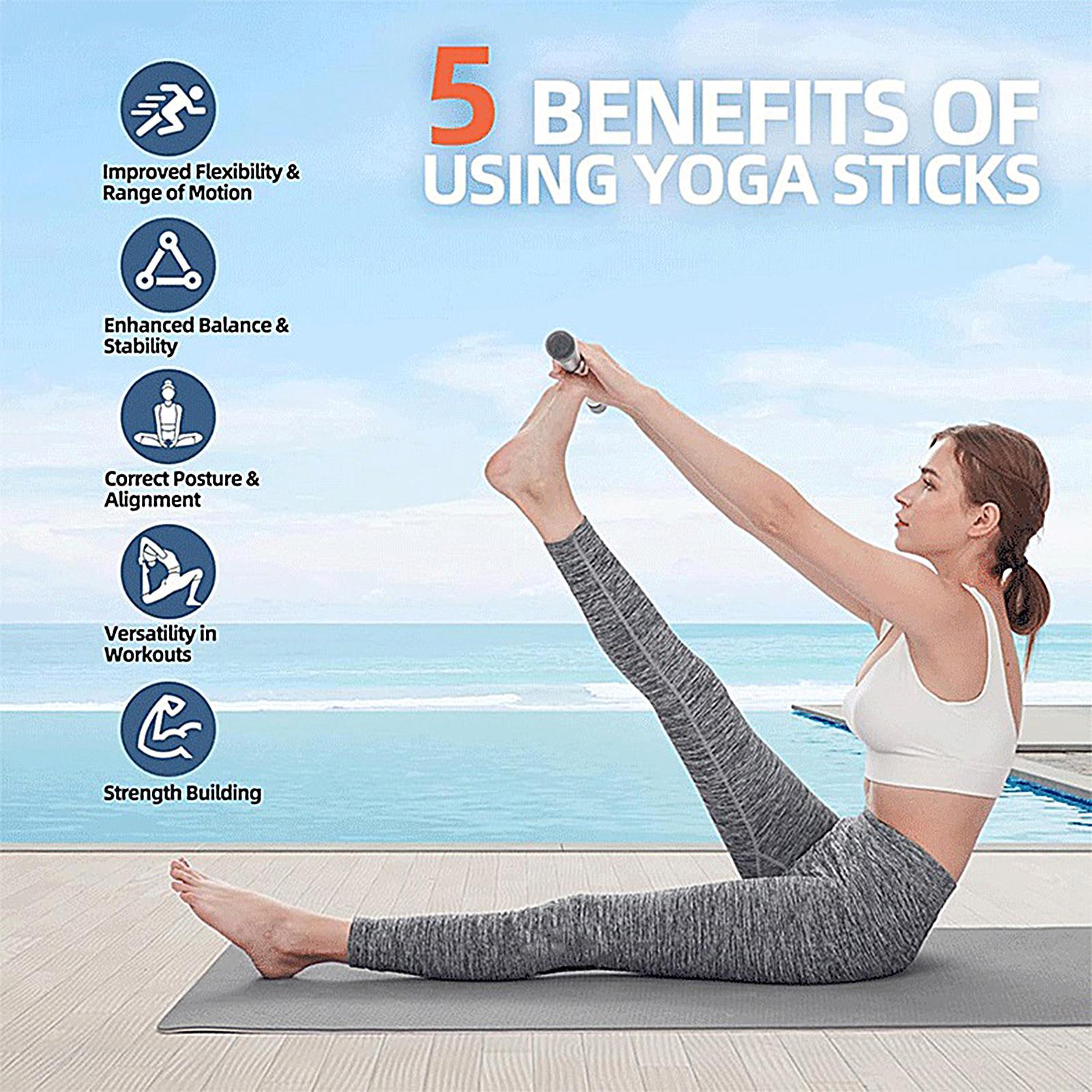عصا تمرين اليوغا متعددة الوظائ - مراجعة Yoga Fitness Bar وسعره
