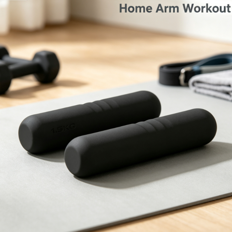دمبل مغطى بالسيليكون 1.5 كجم ل - مراجعة Yoga Fitness Bar وسعره